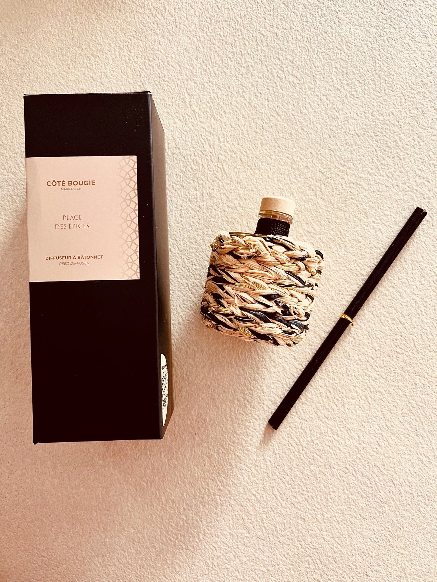Diffuseur à bâtonnets Raphia Sara
