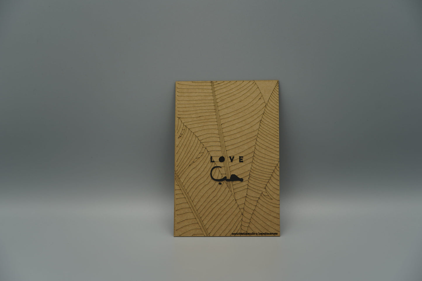 Carte LOVE-BANANA