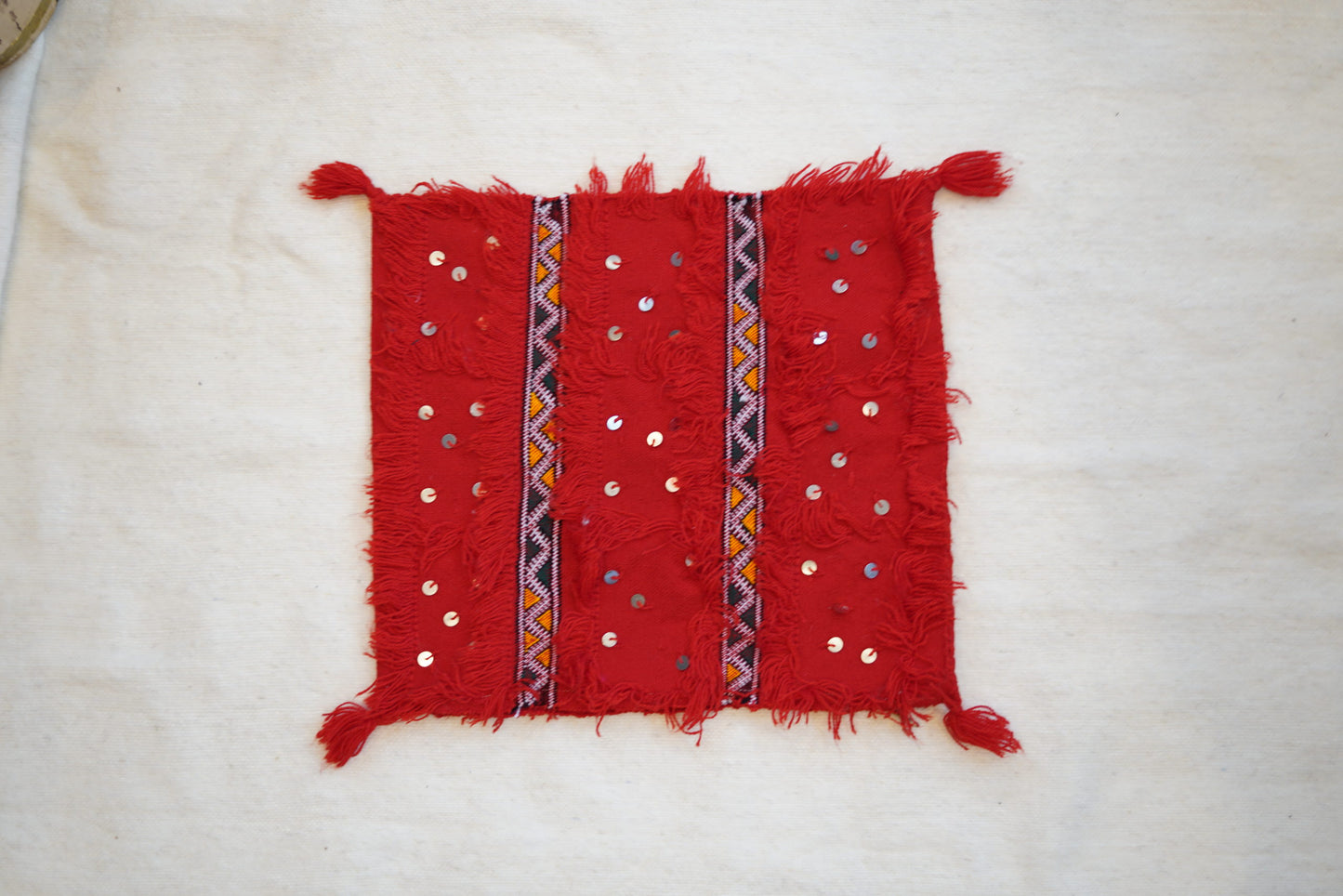 Housse de coussin Mozona Rouge bis