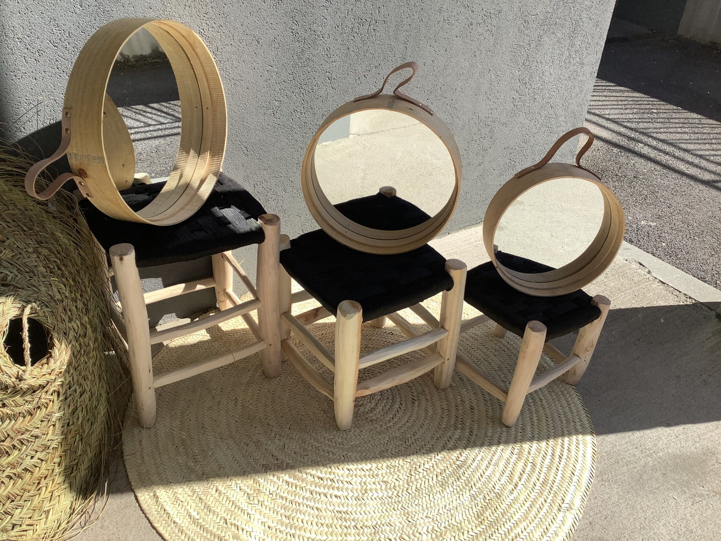Miroir Tamis Beige