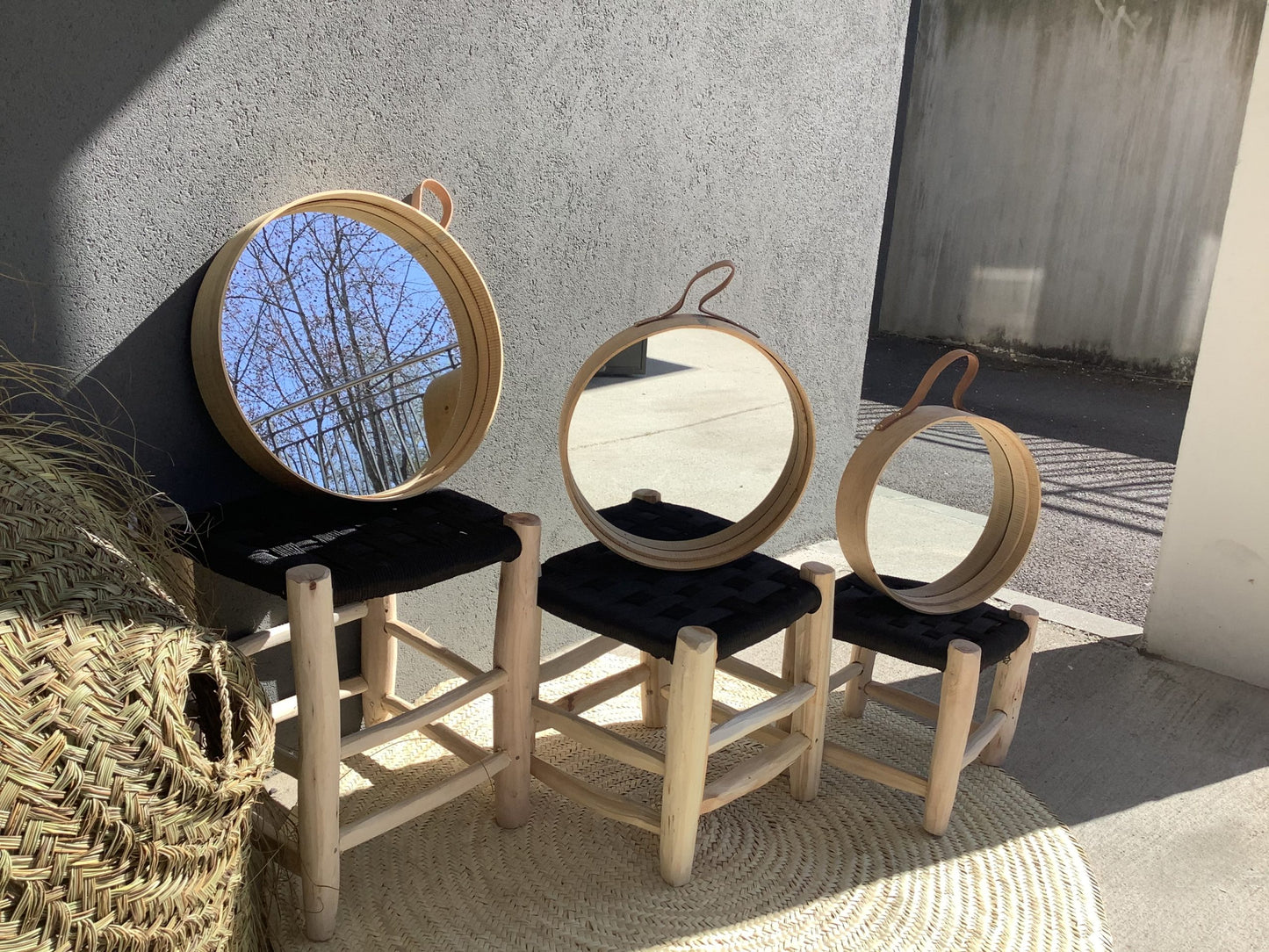 Miroir Tamis Beige