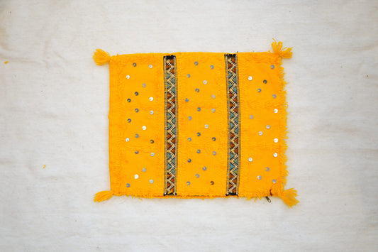 Housse de coussin Mozona Jaune