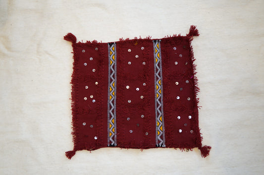 Housse de coussin Mozona Bordeaux R&J