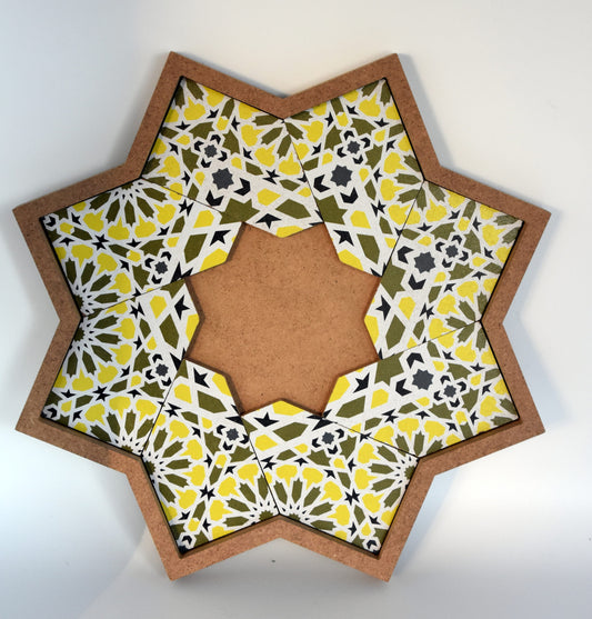 Plateau Puzzle Jaune