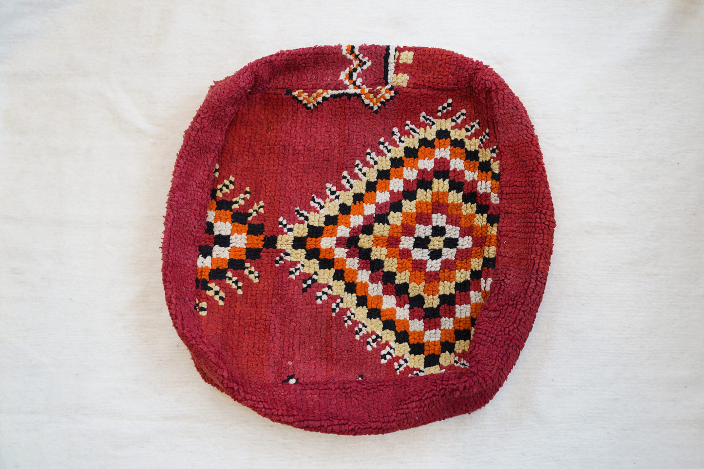 Pouf Rouge Boujaad